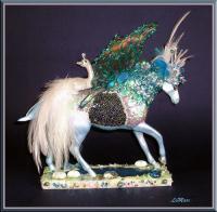 My Fantasy - Acrelics On Resin Mixed Media - By Sue Lamarr Kramer, Decorative Mixed Media Artist
