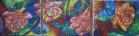 Variety - Scattered Roses - Oil Paint