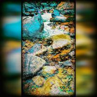 Mountain Stream - Digital Photography - By Chad Vidas, Photography Photography Artist