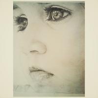 Childs Eyes - Digital Photography - By Chad Vidas, Photography Photography Artist