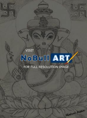 Sketches - Ganesh Ji - Pencil  Paper