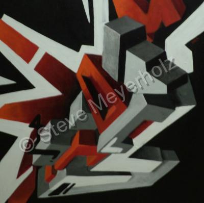 Graffiti - Diamond - Acrylic