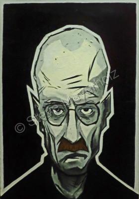 Faces - Mr White - Acrylic