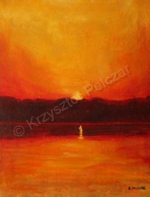 Private - Sunset - Oil Painting