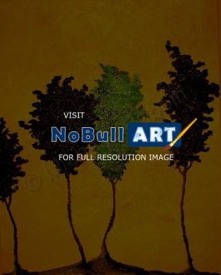 Trees - Tree People - Acrylic