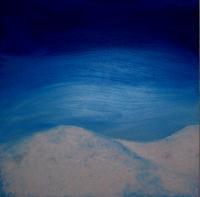 Abstract Land - White Hills - Acrylic