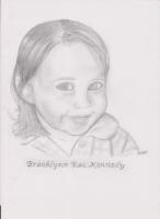 Brooklynn - Pencil Drawings - By Megan Kennedy, Pencil Sketch Drawing Artist