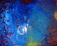 Abstract - Aurora Borealis - Acrylic Paint