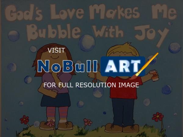 Painting - Bubbles Of Joy - Acrylic Paint