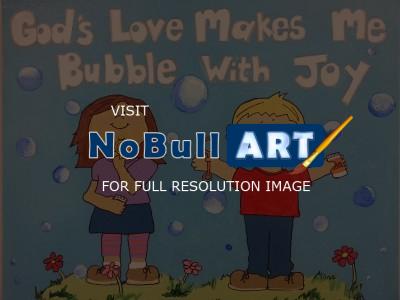 Painting - Bubbles Of Joy - Acrylic Paint
