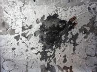 Abstract - Black Spill - Acrylic Paint