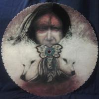 Saw Blade Art - Spirits - Mixture Of Mediums