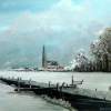 Winter Weiland - Acrylyc On Canvas Paintings - By Geert Winkel, Realistic Painting Artist