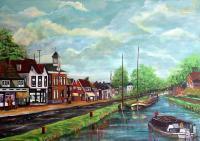 Hoogezand 1965 - Oil On Canvas Paintings - By Geert Winkel, Realistic Painting Artist