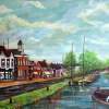 Hoogezand 1965 - Oil On Canvas Paintings - By Geert Winkel, Realistic Painting Artist