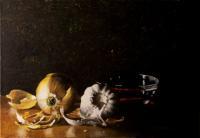 Oignon And Garlic - Acrylics Paintings - By Christian Leclair, Still Life Painting Artist