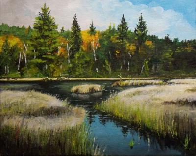 Acrylics - Northern Bog - Acrylics