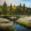 Northern Bog - Acrylics Paintings - By Christian Leclair, Landscape Painting Artist