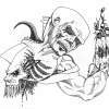 Undone - Ink Drawings - By Evan Lister, Surreal Drawing Artist