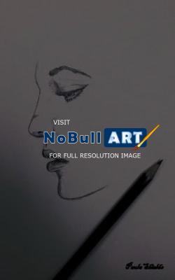 Pencil Drawings - Half Face - Pencil