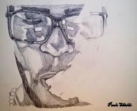 Kid Cudi - Pencil Drawings - By Paula Shields, Black And White Drawing Artist