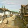 Old Town Sofia - 50X70 Paintings - By Luchezar Radov, Realism Painting Artist