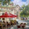 Varna City -Near The St Nichola - 50X65 Paintings - By Luchezar Radov, Impressionism Painting Artist