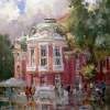 Varna City- After Rain - 40X30 Cm Paintings - By Luchezar Radov, Impressionism Painting Artist
