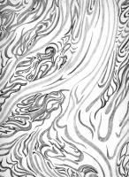 Thanks For Being You - Pencil Drawings - By Jason C Hansen, Abstract Drawing Artist