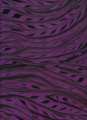 Abstract - Purple-Black Abstract - Acrylic