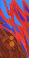 An Orbs Life Abstract - Acrylic Paintings - By Jason C Hansen, Abstract Painting Artist