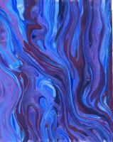 Let It Go Let It Flow - Acrylic Paintings - By Jason C Hansen, Abstract Painting Artist