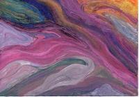 Ebbing Nebula - Acrylic Paintings - By Jason C Hansen, Abstract Painting Artist