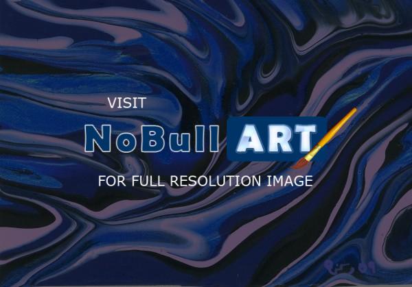 Abstract - Into The Wind Nebula - Acrylic