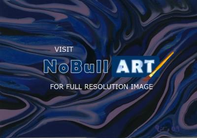Abstract - Into The Wind Nebula - Acrylic