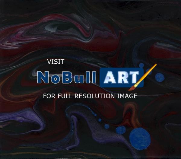 Abstract - Frog Face Nebula - Acrylic