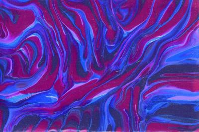 Abstract - Purple Immersion - Acrylic