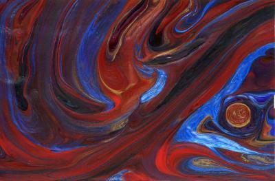 Abstract - Indemnity Charm - Acrylic