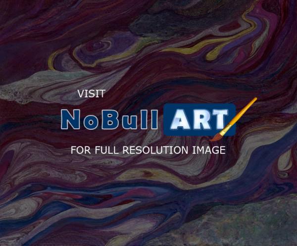 Abstract - Ineffable Dream Nebula - Acrylic