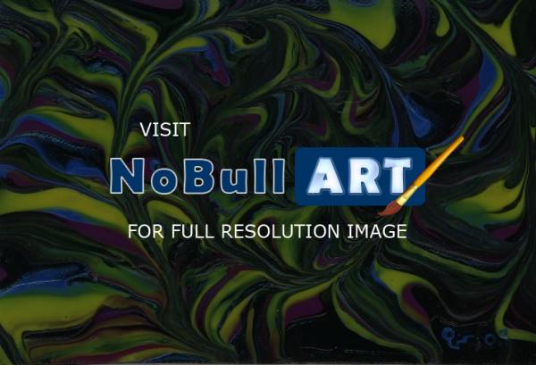 Abstract - Nautalis Cosmicscape - Acrylic