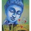 Buddhang  Saranang Gacchmi - Acrylic Paintings - By Shyamal Sikdar, Contemporary Painting Artist