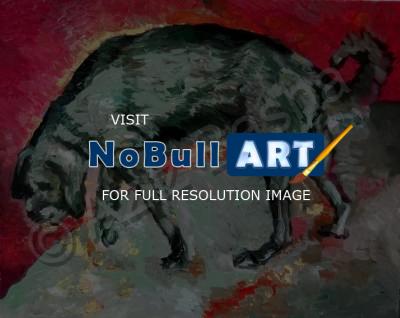 Animals - Mongrel - Oil On Canvas