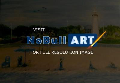 Expressionism - Biloxi Panorama - Acrylic