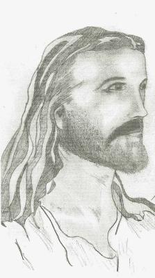 Portraits - Bible Jesus - Pencil