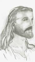 Portraits - Bible Jesus - Pencil