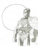 Superman - Pencil Drawings - By Paul Sullivan, Traditional Drawing Artist
