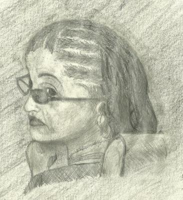 Portraits - Friend Norma - Pencil