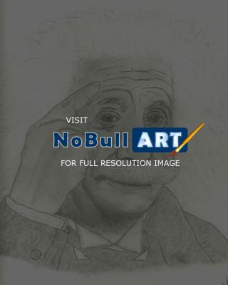 Portraits - Albert Einstein - Pencil