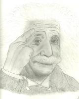 Albert Einstein - Pencil Drawings - By Paul Sullivan, Traditional Drawing Artist