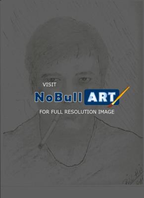Portraits - Bill Hicks - Pencil